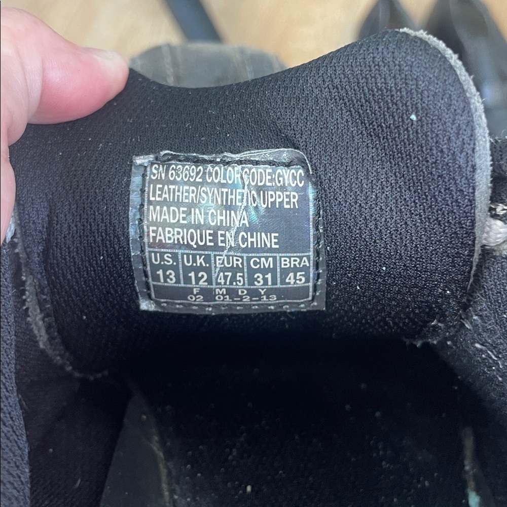Men's Gray and Blue Casual Sneakers by SKETCHERS - Picture 3 of 5